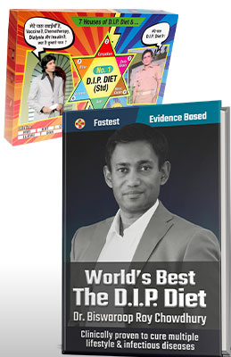 dip diet in english book image by dr biswaroop
