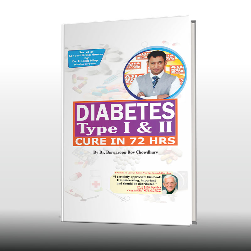 Diabetes type I&II book in English by dr biswaroop roy chowdhury