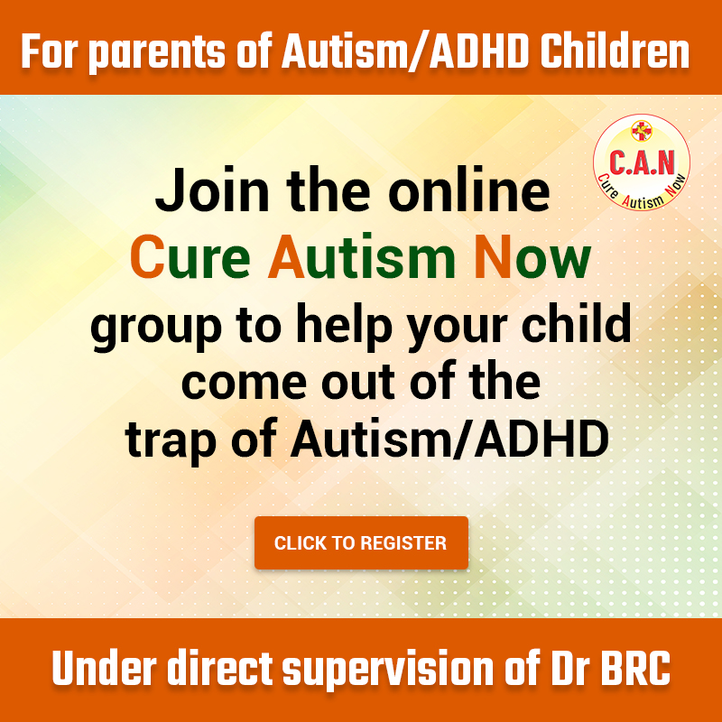 Image of Cure Autism Now (CAN) program for parents by Dr Biswaroop Roy Chowdhury